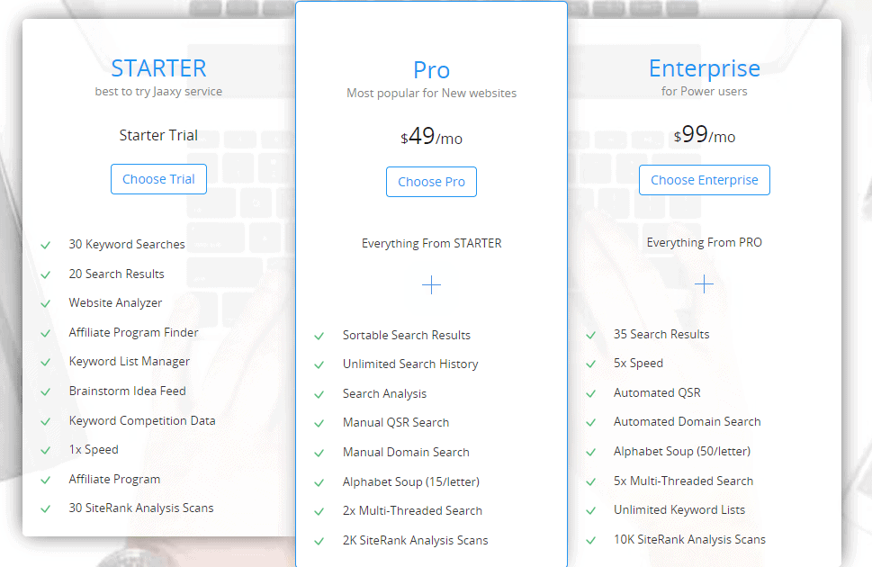 jaaxy-pricing